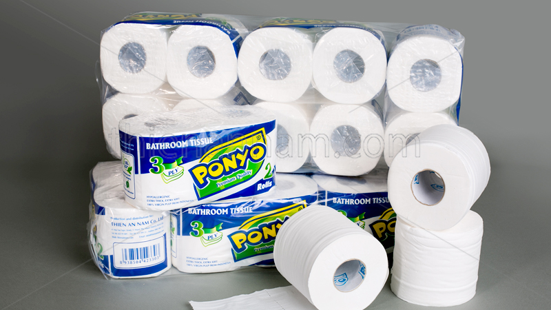 GIẤY PONYO ĐÓNG CẶP 2 CUỘN/TÚI